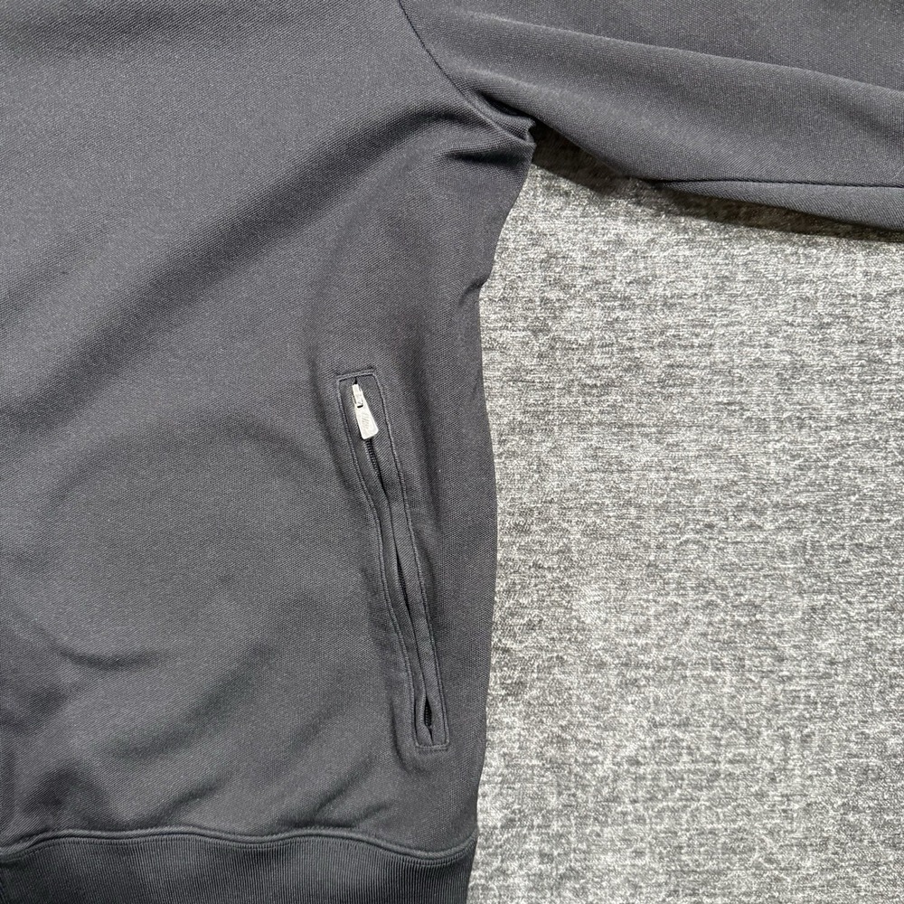 Nike Sportswear Track Jacket Men’s Size Large Black Full Zip Long Sleeve Swoosh - Picture 10 of 14